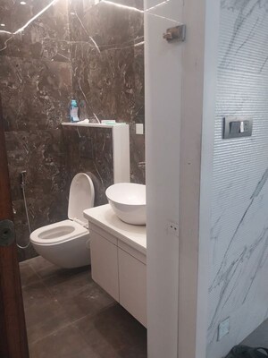 Bathroom in 3 BHK Apartment at Pacifica La Habitat, Thaltej – for Rent