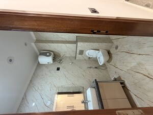 Bathroom in 4 BHK Builder Floor at Saket – for Rent