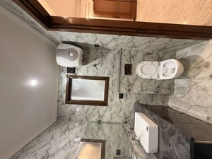 Bathroom in 4 BHK Builder Floor at Saket – for Rent