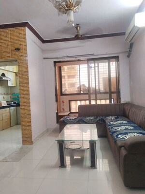 Kitchen in 2 BHK Apartment at Haware Splendor, Kharghar – for Rent