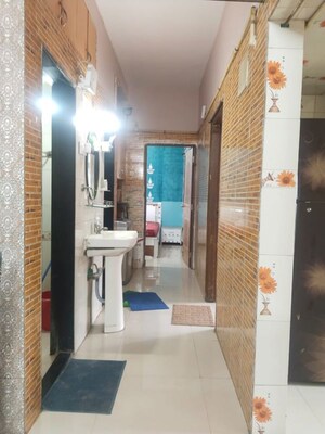 Bathroom in 2 BHK Apartment at Haware Splendor, Kharghar – for Rent