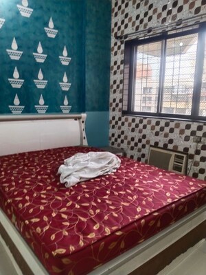 Bedroom in 2 BHK Apartment at Haware Splendor, Kharghar – for Rent