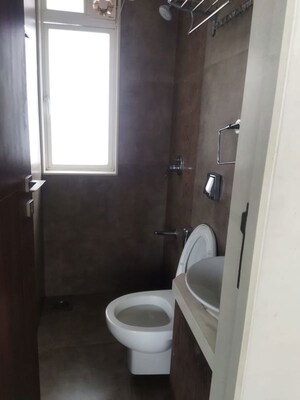 Bathroom in 2 BHK Apartment at JP Unity Tower, Lower Parel – for Rent