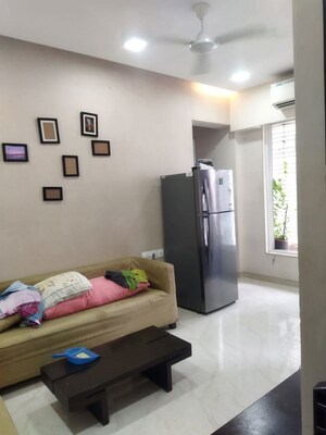 Living Room in 2 BHK Apartment at JP Unity Tower, Lower Parel – for Rent