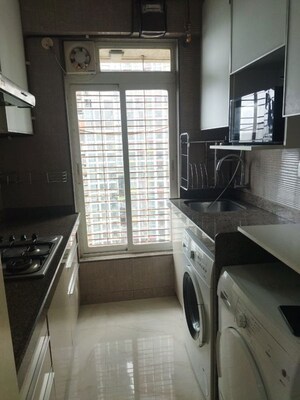 Kitchen in 2 BHK Apartment at JP Unity Tower, Lower Parel – for Rent