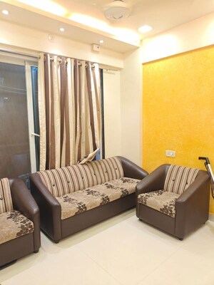 Living Room in 1 BHK Apartment at Sai Balaji Ulwe, Ulwe – for Rent