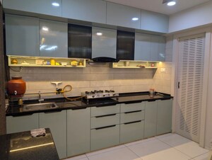 Kitchen in 4 BHK Apartment at Avirat Silver Harmony, Gota – for Rent