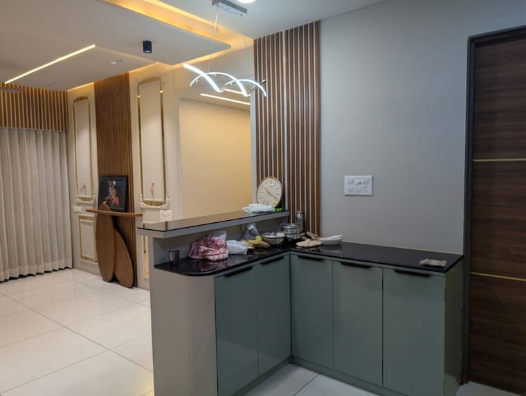 Kitchen, avirat-silver-harmony 4 Bedroom 3500 Sq.Ft. Apartment In Gota Ahmedabad 10622910