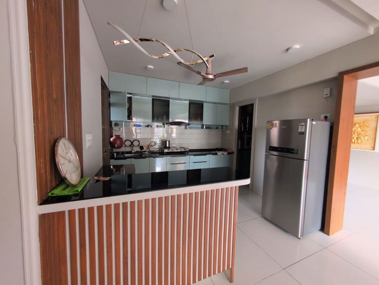 Kitchen, avirat-silver-harmony 4 Bedroom 3500 Sq.Ft. Apartment In Gota Ahmedabad 10622910