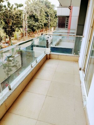 Balcony in 1 RK Independent House at Sector 14 – for Rent