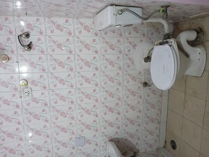 Bathroom in 2 BHK Builder Floor at Vasundhara – for Rent