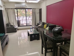 Living Room in 2 BHK Apartment at Windsor Tower, Andheri West – for Rent