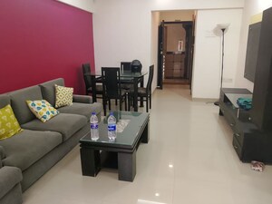 Living Room in 2 BHK Apartment at Windsor Tower, Andheri West – for Rent