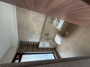 Bathroom in 2 BHK Apartment at Gagangiri Elanza CHS, Mulund East – for Rent