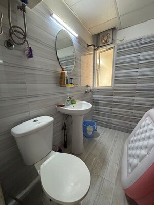 Bathroom in 2.5 BHK Apartment at Ratan Pearls, Sector 16 Greater Noida – for Sale