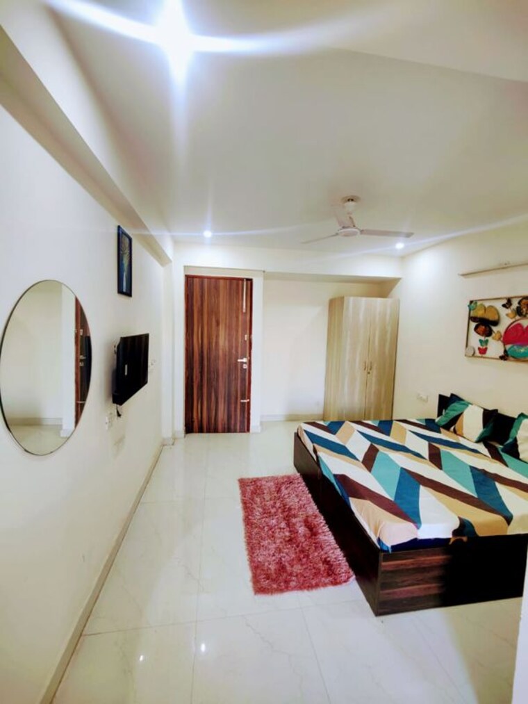 Bedroom, sector 14 1 RK 369 Sq.Ft. Independent House In Sector 14 Gurgaon 10623097