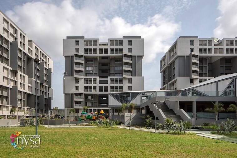 Exterior View, nysa-skydale 3 Bedroom 1260 Sq.Ft. Apartment In Chhani Vadodara 10623077