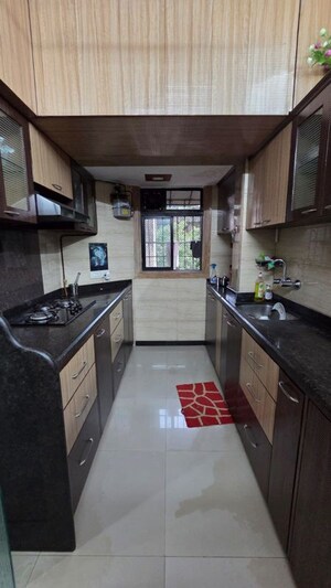Kitchen in 3 BHK Apartment at GHP Neptune Suncity, Vikhroli West – for Rent