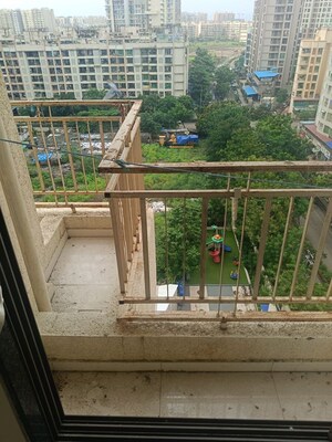 Balcony in 2 BHK Apartment at Mehta Gokul Aura, Virar West – for Rent