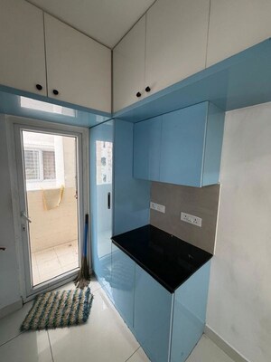 Kitchen in 2 BHK Apartment at Ambience Courtyard, Manikonda – for Rent