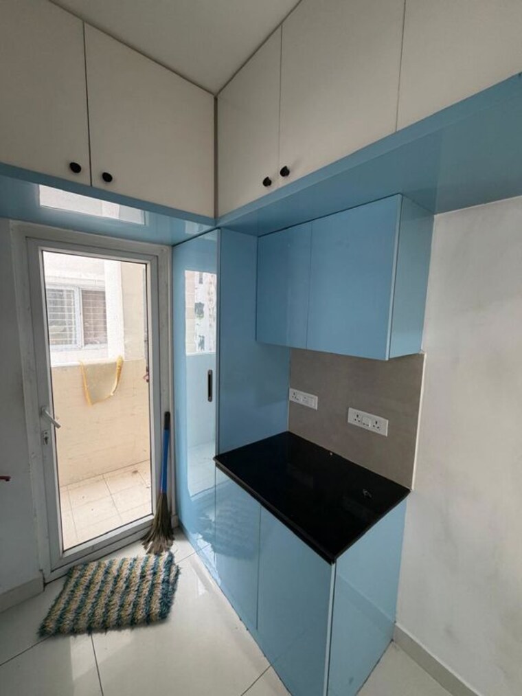 Kitchen, ambience-courtyard 2 Bedroom 1150 Sq.Ft. Apartment In Manikonda Hyderabad 10623095