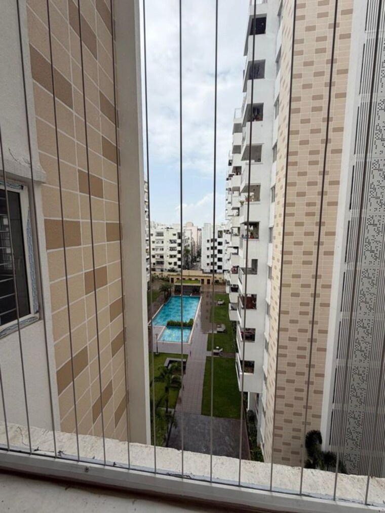 Balcony, ambience-courtyard 2 Bedroom 1150 Sq.Ft. Apartment In Manikonda Hyderabad 10623095