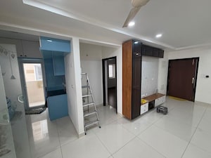 Living Room in 2 BHK Apartment at Ambience Courtyard, Manikonda – for Rent