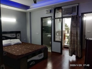 Kitchen in 1 RK Independent House at Sector 14 – for Rent