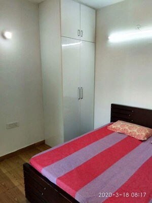 Bedroom in 1 RK Independent House at Sector 14 – for Rent