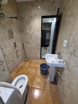 Bathroom in 3 BHK Builder Floor at SBP City Of Dreams Zirakpur, High Ground – for Rent