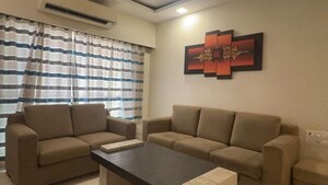 Living Room in 4 BHK Apartment at Santacruz West – for Rent