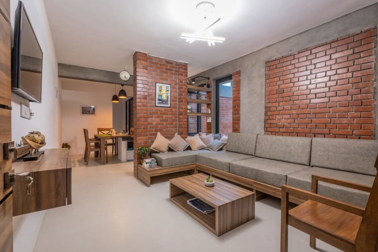 Living Room, sector 14 1 RK 388 Sq.Ft. Independent House In Sector 14 Gurgaon 10623139