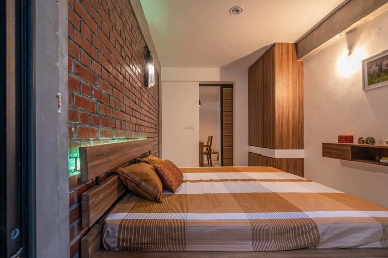 Bedroom, sector 14 1 RK 388 Sq.Ft. Independent House In Sector 14 Gurgaon 10623139
