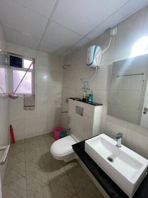 Bathroom in 2 BHK Apartment at Godrej Nurture Pune, Mamurdi – for Rent