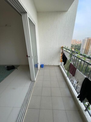 Balcony in 2 BHK Apartment at Godrej Nurture Pune, Mamurdi – for Rent