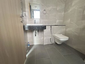 Bathroom in 3 BHK Apartment at Rustomjee Crown, Prabhadevi – for Rent