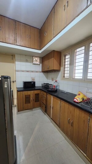 Kitchen in 2 BHK Apartment at Indiranagar – for Rent