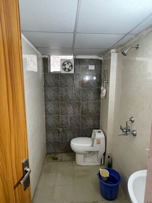 Bathroom in 2 BHK Apartment at Mittal Rajnagar Residency, Raj Nagar Extension – for Rent