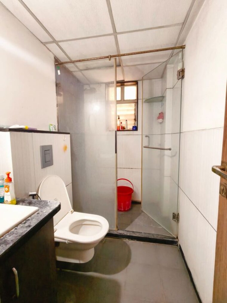 Bathroom, panama-silver-stone 2 Bedroom 950 Sq.Ft. Apartment In Handewadi Pune 10623154