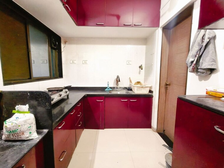 Kitchen, panama-silver-stone 2 Bedroom 950 Sq.Ft. Apartment In Handewadi Pune 10623154