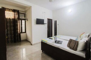 Bedroom in 1 BHK Independent House at Sector 14 – for Rent