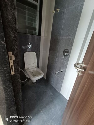 Bathroom in 1 BHK Apartment at Sukhmani CHS, Goregaon East – for Rent