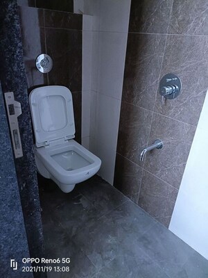 Bathroom in 1 BHK Apartment at Sukhmani CHS, Goregaon East – for Rent