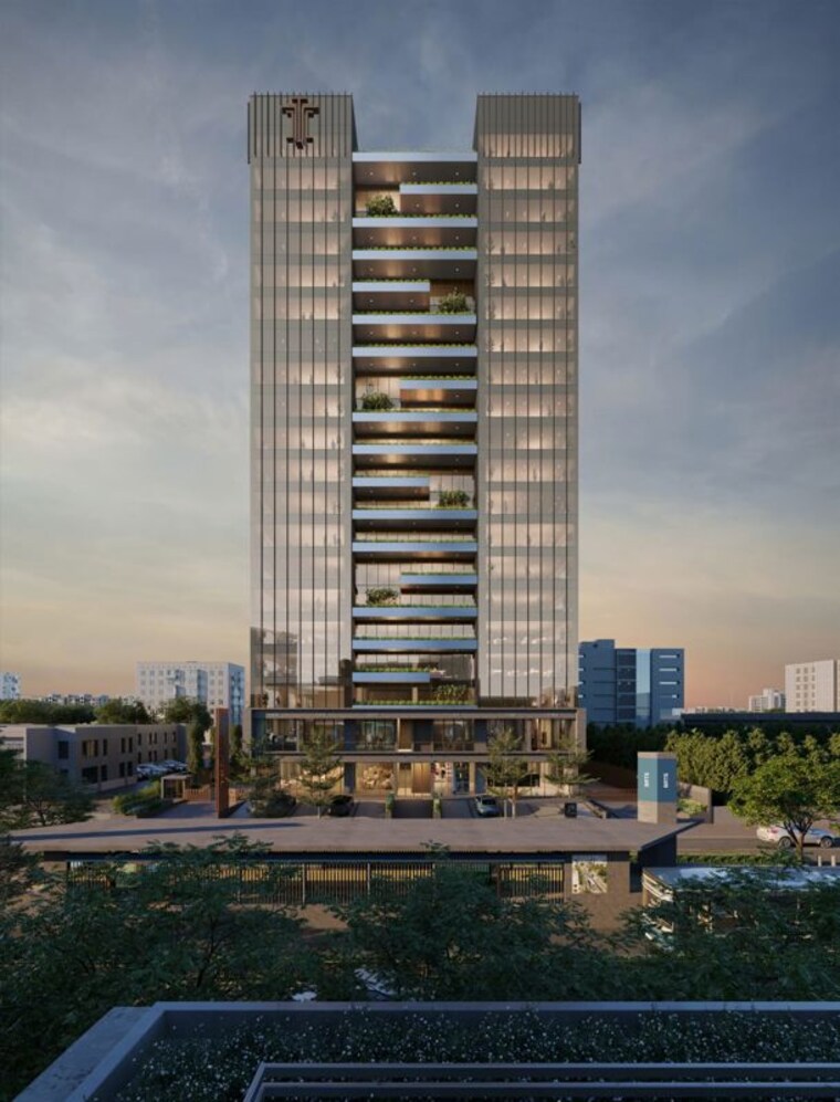 Exterior View, ambli road Commercial Office Space 1518 Sq.Ft. In Ambli Road Ahmedabad 10623279