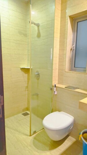Bathroom in 3 BHK Apartment at Oberoi Exquisite Goregaon, Goregaon East – for Rent