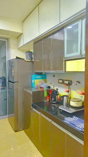 Kitchen in 3 BHK Apartment at Oberoi Exquisite Goregaon, Goregaon East – for Rent