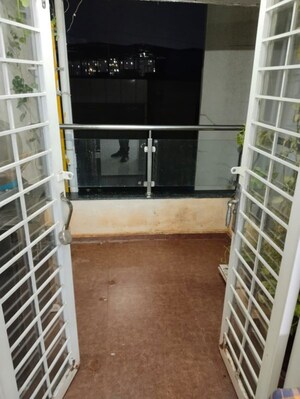 Balcony in 2 BHK Apartment at Primespace Utsav Homes III, Bavdhan – for Rent