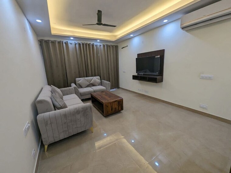 Living Room, freedom fighters enclave 2 Bedroom 1050 Sq.Ft. Apartment In Freedom Fighters Enclave Delhi 10623300