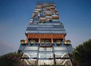  Office Space – Exterior View View at Nakshatra Regalia, Gift City - for Sale