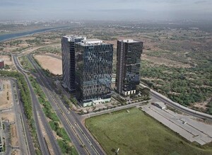  Office Space – Exterior View View at Nakshatra Regalia, Gift City - for Sale